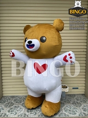 Mascot hơi gấu Peekaboo