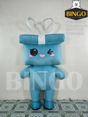 Mascot Hơi Hộp Quà
