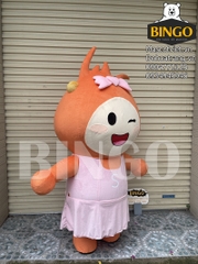 Mascot hơi linh vật Shopee.