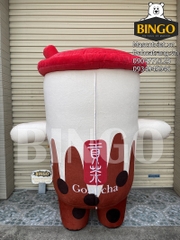 Mascot hơi ly trà sữa Gongcha