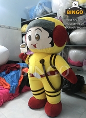 Mascot Hơi Phi Hành Gia