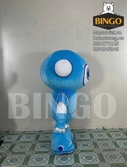 Mascot hơi robot CMC Telecom