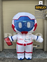 Mascot hơi Robot Pruforce