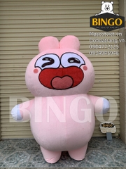Mascot hơi thỏ hồng Zookiz