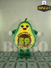Mascot Hơi Trái Bơ