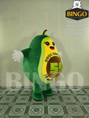 Mascot Hơi Trái Bơ