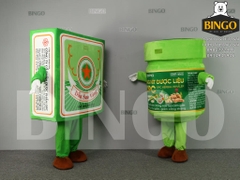 Mascot Hộp Cao Sao Vàng & Ống Hít OPC