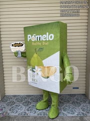 Mascot hộp kẹo Pomelo