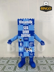 Mascot hộp sữa Vinamilk