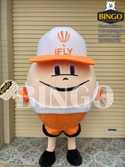 Mascot khinh khí cầu trung tâm Ifly