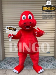 Mascot Khủng long đỏ