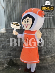 Mascot Linh Vật Sushi