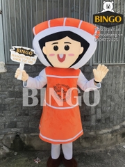 Mascot Linh Vật Sushi