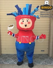 Mascot Linh Vật Ten Ten Mobifone