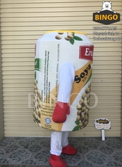 Mascot Lon Sữa Đậu Nành