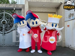 Mascot loy-loking-lody lotteria