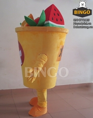 Mascot Ly Sinh Tố Trái Cây