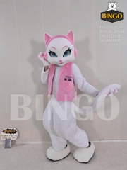 Mascot Mèo Vbox kids