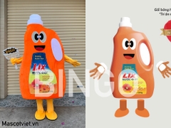 Mascot Mô Hình Chai Lix