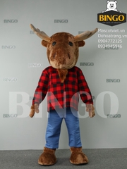 Mascot Nai Sừng Tấm Canada