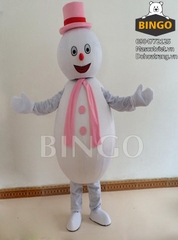 Mascot Người Tuyết Hồng