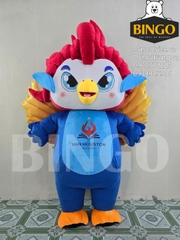Mascot Phượng Hoàng Van Houston