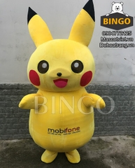 Mascot Pikachu Mobiphone