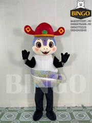 Mascot Con Rắn Thần Tài 02