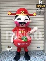 Mascot thần tài Vua lẩu Hong Kong