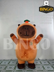 Mascot hơi Capybara Thảo Cầm Viên