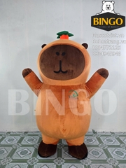 Mascot hơi Capybara Thảo Cầm Viên