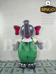 Mascot hơi voi Thảo Cầm Viên
