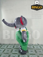 Mascot hơi voi Thảo Cầm Viên