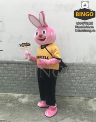 Mascot Thỏ Duracell