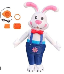 Mascot hơi thỏ 1 lớp