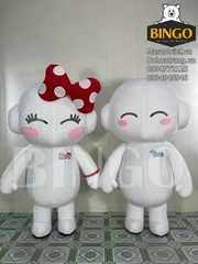 Mascot hơi Thoro & Roro Kumho Tire Việt Nam