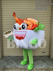 Mascot tô mỳ quảng