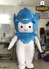 Mascot Trưng Bày Asanzo Nam Nữ