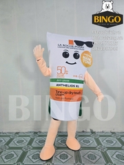 Mascot hơi tuýp kem chống nắng
