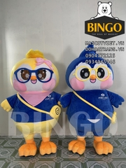 Mascot Hơi Chim Vành Khuyên Mắt Việt