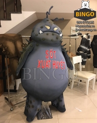 Mascot Virut Sốt Xuất Huyết