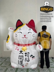 Mô hình hơi khổng lồ Mèo Thần Tài
