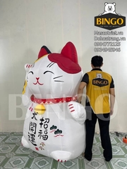 Mô hình hơi khổng lồ Mèo Thần Tài