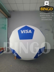 Mô Hình Hơi Quả Bóng Visa 2m 1 Lớp