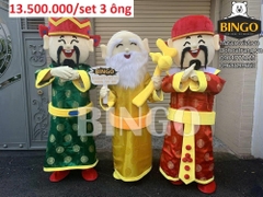 Set mascot 3 ông Phước Lộc Thọ