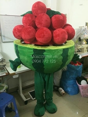 Mascot Bingsu dưa hấu