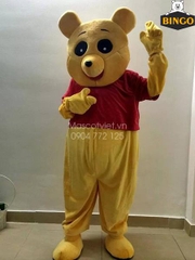 Đặt thuê Mascot gấu Pooh 01