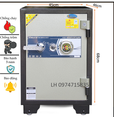 Két sắt Genkin korea KCC120 khóa cơ