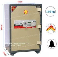 Két sắt Việt Tiệp chống cháy C160 điện tử cao cấp