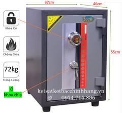 Két sắt Genkin KCC80D khóa cơ